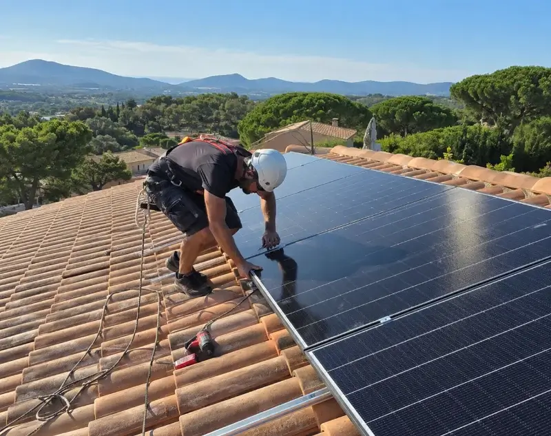 Installateur panneaux solaires Lachau — pose photovoltaïque sur toiture
